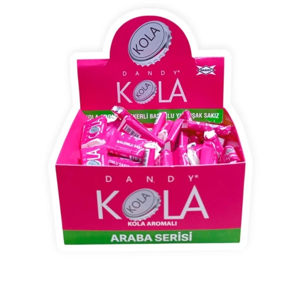 Nostaljik Dandy Kola Sakız 1 Paket ( 100 Adet ) ürün görseli 1