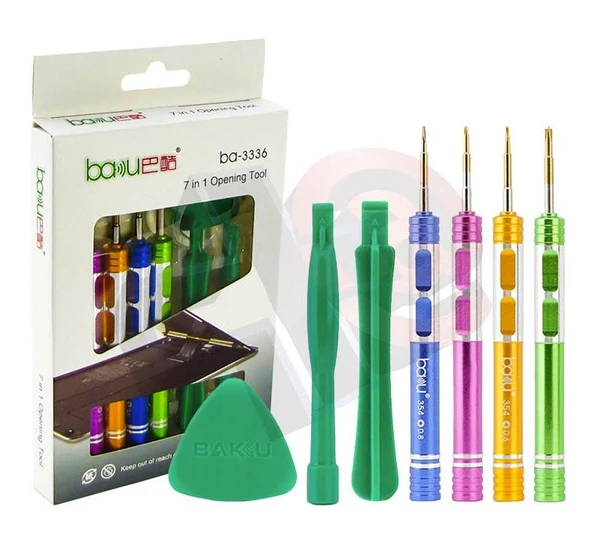 Zhltools 6 Uçlu Elektronikçi Tamir Tornavida Seti - Resim 4