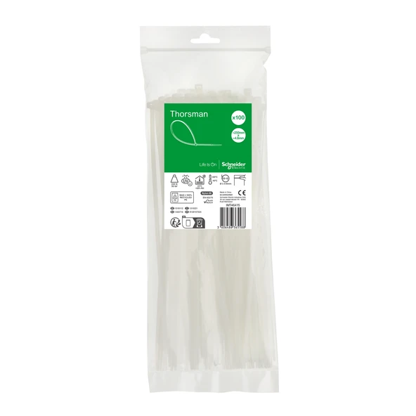 IMT46415 KABLO BAGI 250X4,8 BEYAZ (100LÜ PAKET) ürün görseli 1