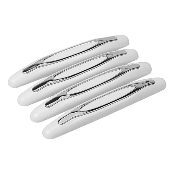 Zhltools Araç 4 Parça Kapı Anti Scratch Çizik Önleyici Tampon Koruma Beyaz ürün görseli 1