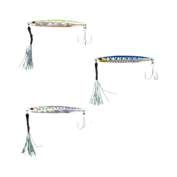Ryuji Silent Jig Trio Real Mix 3 Adet Jig Yem Ağırlık (gr) : 20gr ürün görseli 1