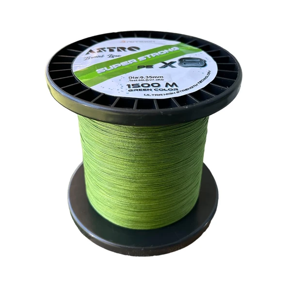 Remixon Astro 8B Green 1500m İp Misina Kalınlık (mm) : 0,60mm ürün görseli 1