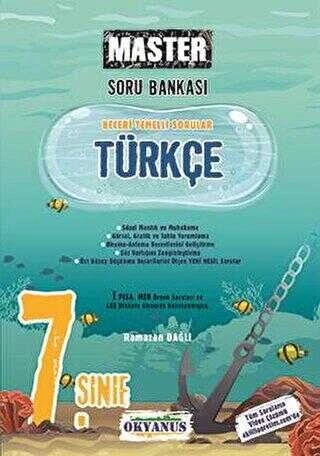 Okyanus 7.Sınıf Master Türkçe Soru Bankası ürün görseli 1