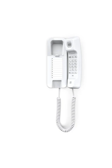 Desk 200 Beyaz Duvar Tipi Telefon - Resim 2
