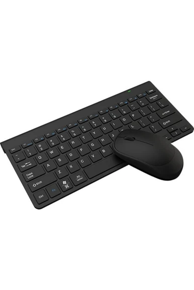 Everest Kb-bt72 Elıte Black Metalik Bluetooth Kablosuz Q Klavye + Mouse Set ürün görseli 1
