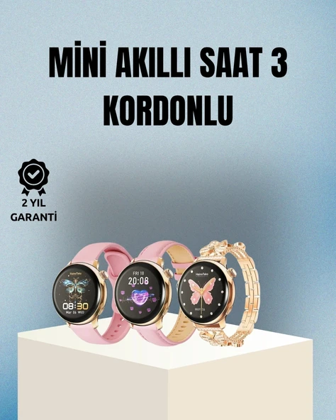 Mey İthalat® Akıllı Saat – Kalp Atış Takipli, Spor Modlu, Uzun Pil Ömürlü ürün görseli 1