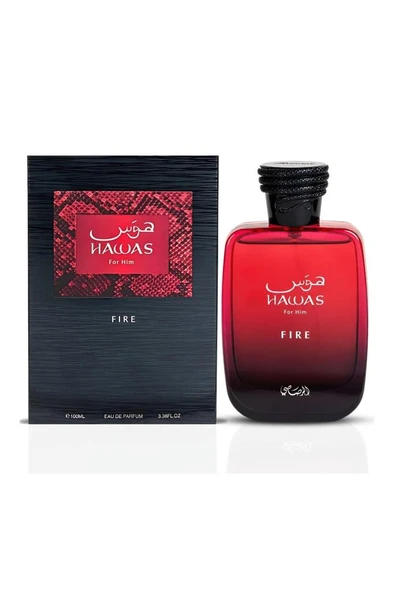 Rasasi Hawas For Him Fire EDP 100 ml Erkek Parfüm ürün görseli 1