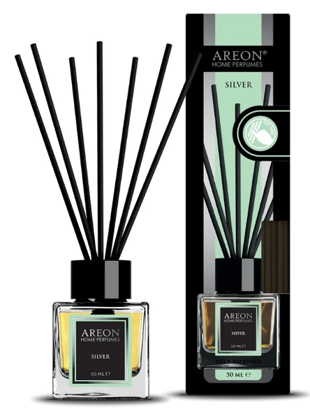 Areon Lux Silver 50 Ml Bambu Çubuklu Oda Kokusu ürün görseli 1