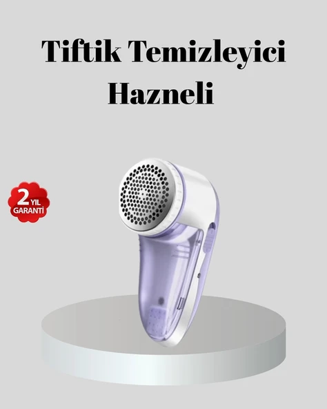 Mey İthalat® Şarjlı Tiftik Temizleyici – Çıkarılabilir Hazneli, Anti-Statik Fırçalı, USB Şarjlı ürün görseli 1