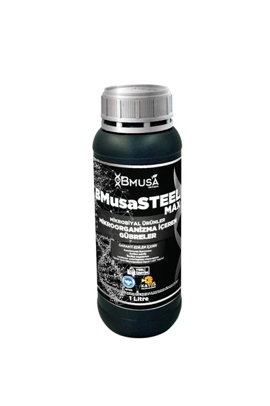 BMusa Steelmax 1lt Mikrobiyal Gübre ürün görseli 1