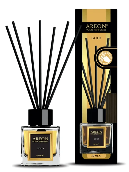 Areon Lux Gold 50 Ml Bambu Çubuklu Oda Kokusu ürün görseli 1