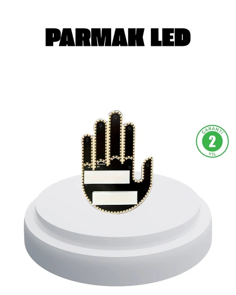 Mey İthalat® 176 LED Amber Renkli El Hareketiyle Kontrol Edilen Motosiklet Dönüş Sinyali ürün görseli 1