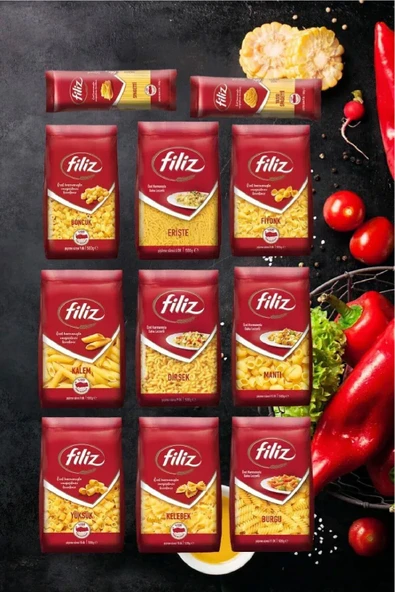 FİLİZ Filiz 11 Parça Ekonomik Makarna Paketi ürün görseli 1