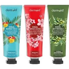 DERMOKİL MANGO + KİRAZ ÇİÇEĞİ + ZEYTİNYAĞLI 75 ML KREM ürün görseli 1