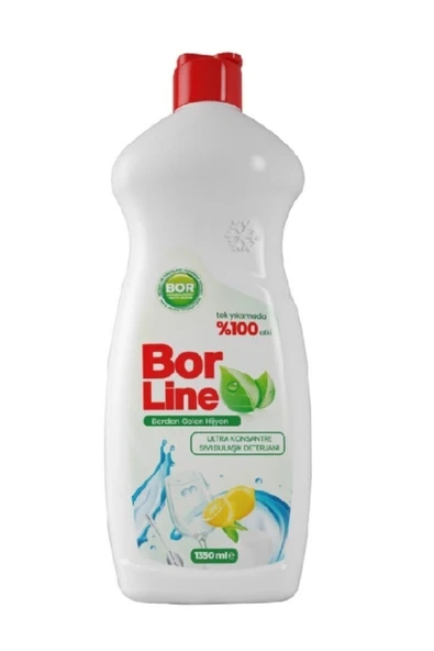 Bor Lıne % 100 Yerli Üretim Katkılı Bulaşık Deterjanı 1350 Ml ürün görseli 1