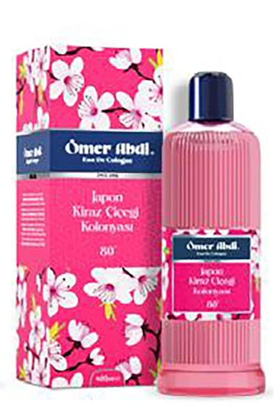 Yüceler Ömer Abdi Tuncer 400ml Japon Kiraz Çiçeği Kolanyası ürün görseli 1