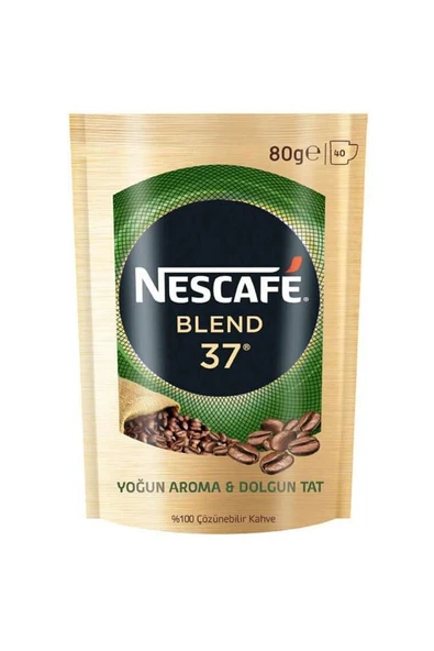 Nescafe Blend 37 Granül Kahve 80 gr ürün görseli 1