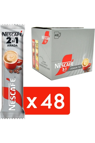 Nescafe 2 si 1 Arada 48 Adet ürün görseli 1