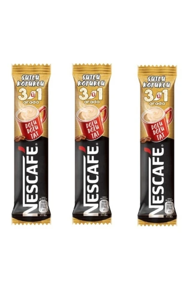 Nescafe Sütlü Köpüklü 3'ü 1 Arada 20'li Dev Ekonomik Paket - Resim 2