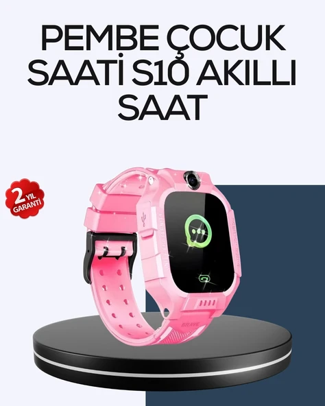 Mey İthalat® S10 Akıllı Çocuk Saati Çift Yönlü Konuşma ve SOS Fonksiyonu ürün görseli 1
