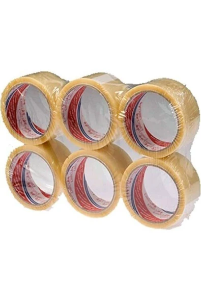 Ve-ge Vege 45 X 40 Mt. Koli Bandı 6'lı Paket(FİL) 8690461993403X6 ürün görseli 1