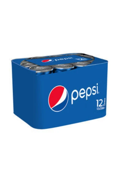 Pepsi Cola Kutu 12x250 ml ürün görseli 1