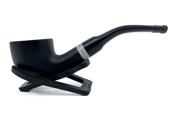 Dapper Bent Pot Briar (Gül Kökü) 9 mm Filtreli El Yapımı Pipo - 3074 ürün görseli 1