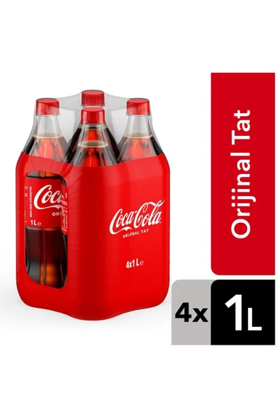 Coca-Cola Coca Cola 1 Lt 4'lü ürün görseli 1