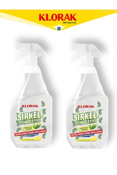 Klorak SİRKELİ TEMİZLEYİCİ 750 ML. 2 ADET ürün görseli 1