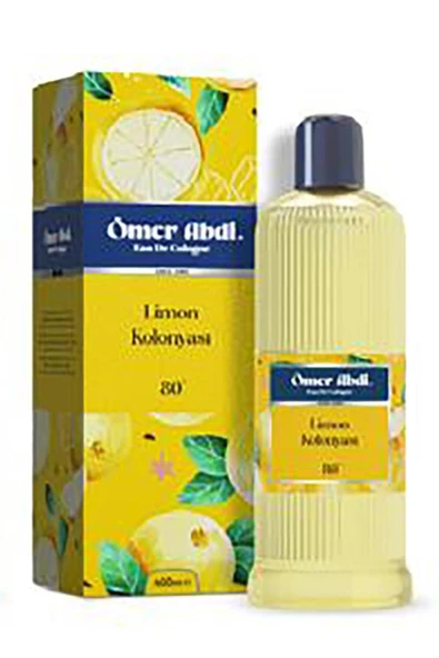 Yüceler Ömer Abdi Tuncer 400ml Limon Kolanyası ürün görseli 1