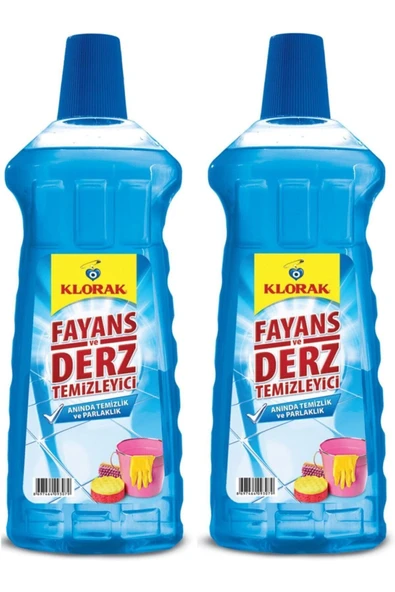 Klorak Fayans ve Derz Temizleyici 970mlx2 Adet ürün görseli 1