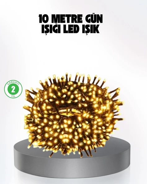 Mey İthalat® Animasyonlu LED Işıklı 10 Metre Uzaktan Kumandalı Dekoratif Işık ürün görseli 1