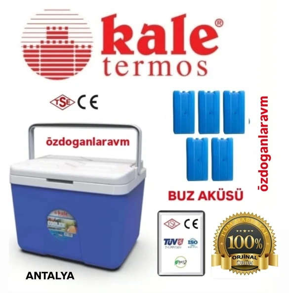 Kale Termos 25 Litre Oto Pinik Kamp Termosu Buz Akülü ürün görseli 1