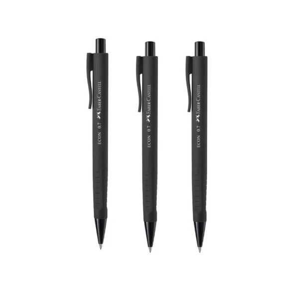 Faber Castell Econ Urban Versatil Kalem  0.7 / SİYAH - 3 ADET ürün görseli 1