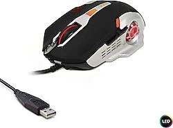 Polaxtor PX 601- 6D Kablolu Oyuncu Mouse 3200 Dpi Ledli Kutulu Sıfır ürün görseli 1