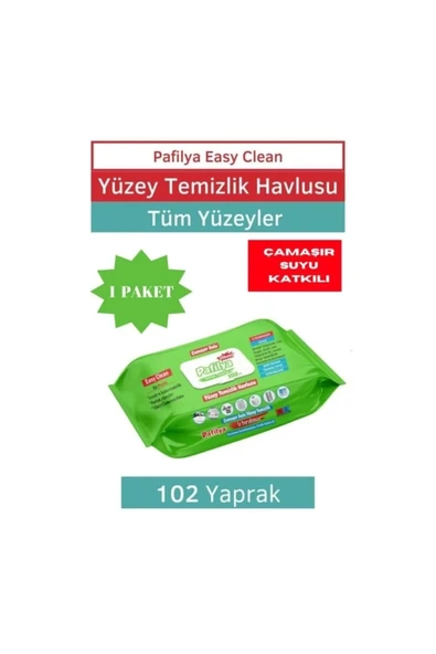 Pafilya Çamaşır Sulu Yüzey Temizlik Havlusu 102 Yaprak*2adet ürün görseli 1