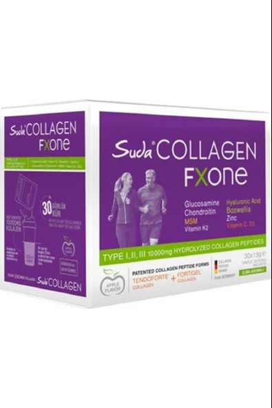 Suda Collagen Fxone Elmalı 13gr X 30 Gün ürün görseli 1