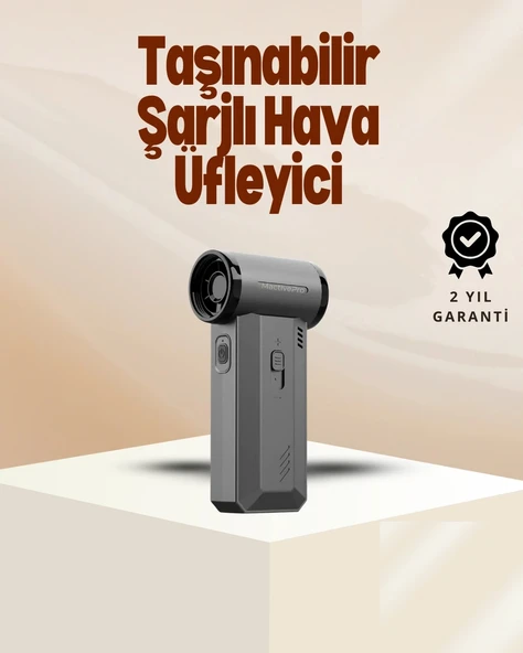 Mey İthalat® Yüksek Hızlı Kablosuz El Tipi Hava Üfleme Temizlik Cihazı ürün görseli 1