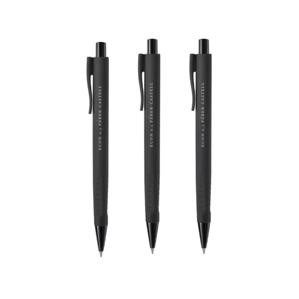 Faber-Castell Econ Urban Versatil Kalem  0.5 / SİYAH - 3 ADET ürün görseli 1