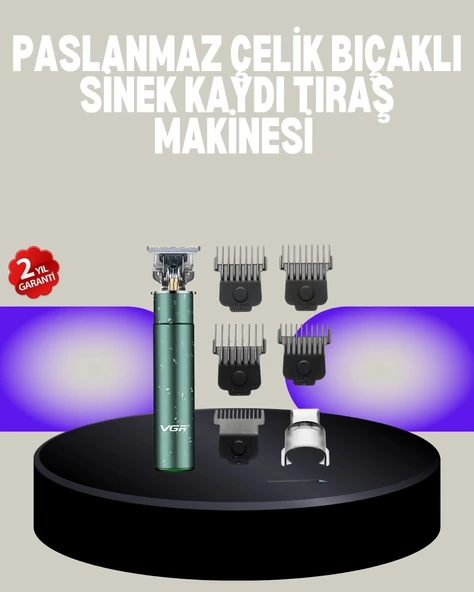 Mey İthalat® 4 Limit Taraklı IPX5 Su Geçirmez Saç Kesme Makinesi ürün görseli 1
