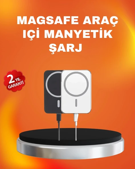 Mey İthalat® Akıllı Koruma Sistemli MagSafe Araç Tutucu iPhone 12/13/14 Uyumlu ürün görseli 1