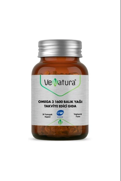 Venatura Omega-3 1600 mg 30 Kapsül ürün görseli 1
