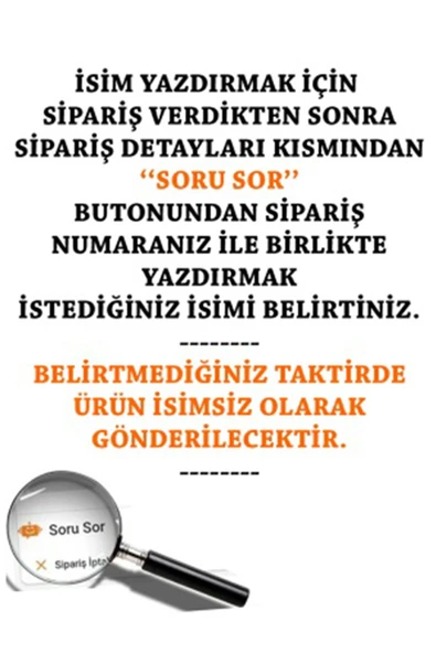 Feroniagold C HARF TAŞLI KOLYE - Resim 2