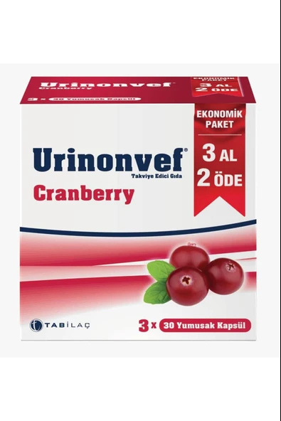 Urinonvef Cranberry 3 al 2 öde ürün görseli 1