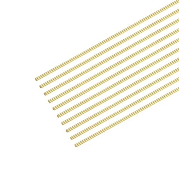 Pirinç İçi Boş Boru 0,6mm 400mm (100 Adet) ürün görseli 1
