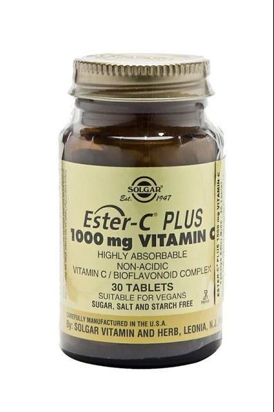 Solgar Ester-C Plus 1000mg 30 Tablet - Resim 2