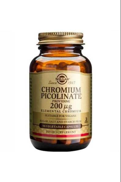 Solgar Chromium Picolinate 90 Adet ürün görseli 1