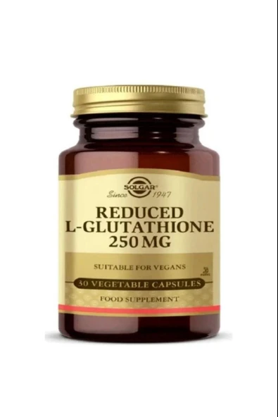Solgar Reduced L-Glutathione 250 mg 30 Kapsül ürün görseli 1
