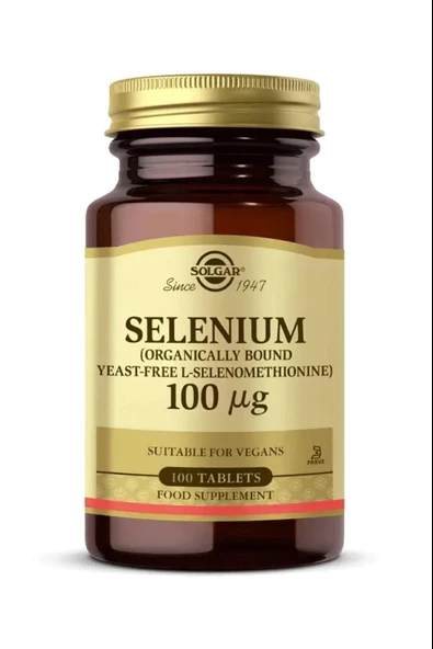Solgar Selenium 100 mcg 100 Tablet ürün görseli 1
