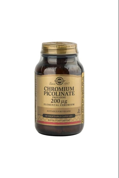 Solgar Chromium Picolinate 90 Adet - Resim 2